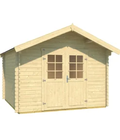 Weka Gartenhaus 209 Gr. 2,5, ca. B333/H261/T310 cm