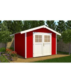 Weka Gartenhaus 122 Gr. 3, ca. B380/H253/T239 cm