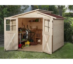 Weka Gartenhaus 323 Gr.2, ca. B290/H221/T217 cm