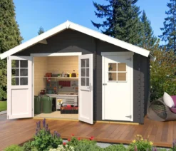 Weka Gartenhaus 253 Gr. 1, ca. B420/H270/T260 cm
