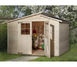 Weka Gartenhaus 323 Gr.4, ca. B330/H232/T273 cm