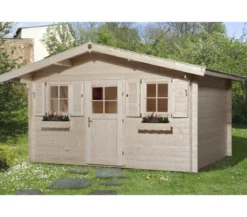 Weka Gartenhaus 110 Gr.1, ca. B460/H266/T374 cm