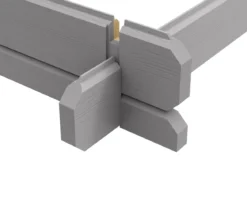 Weka Gartenhaus 253 Gr. 2, ca. B420/H270/T310 cm