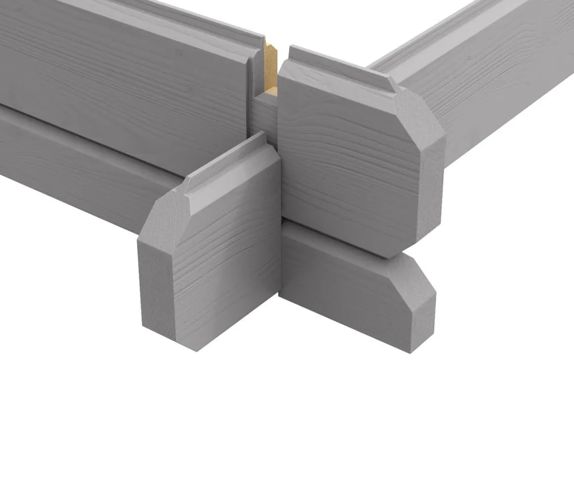 Weka Gartenhaus 253 Gr. 2, ca. B420/H270/T310 cm