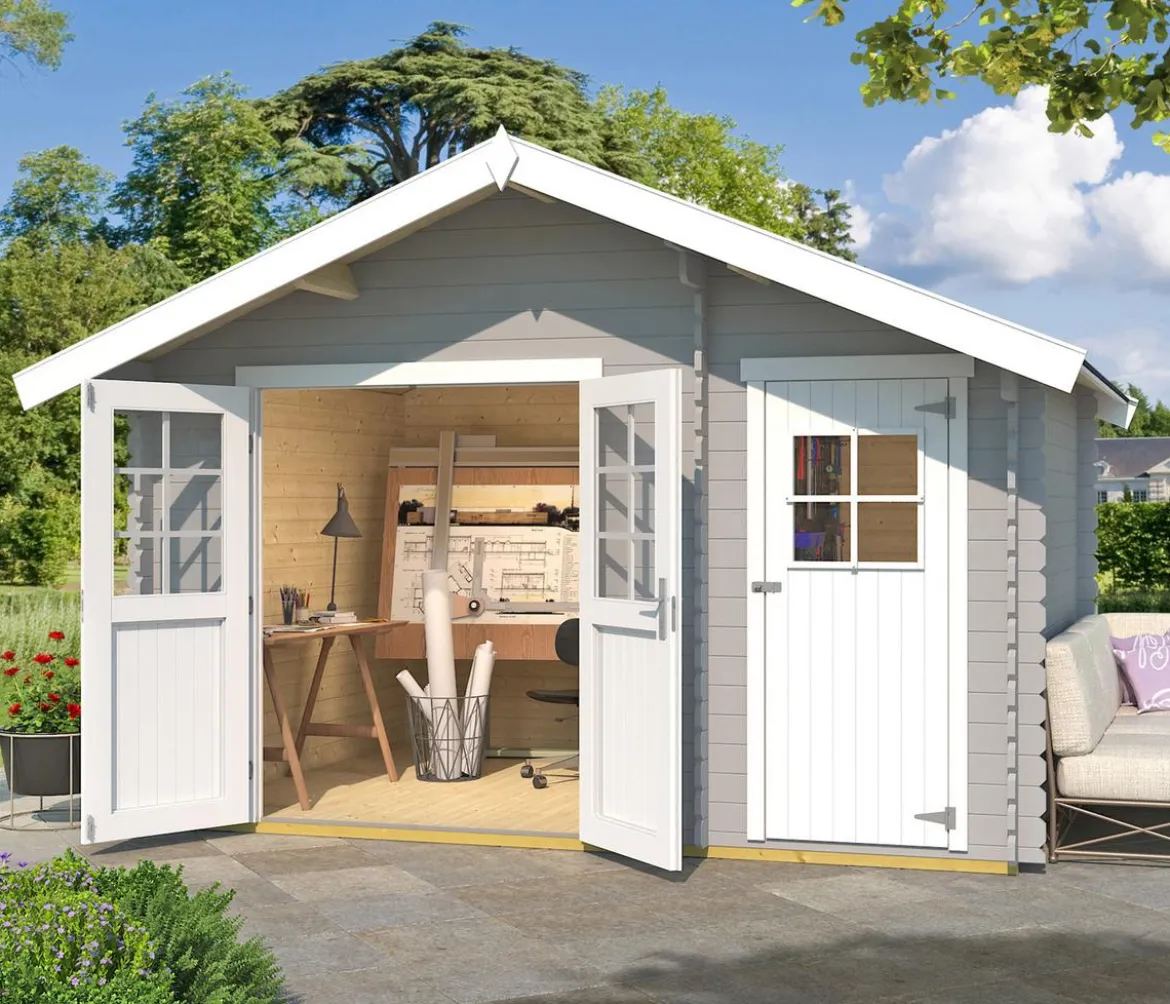 Weka Gartenhaus 253 Gr. 2, ca. B420/H270/T310 cm