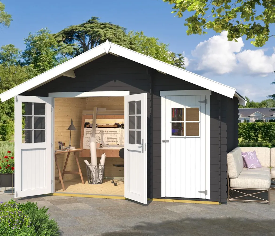 Weka Gartenhaus 253 Gr. 2, ca. B420/H270/T310 cm