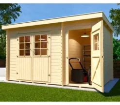 Weka Gartenhaus 254 Gr. 2, ca. B390/H222/T296 cm