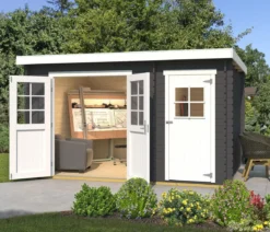 Weka Gartenhaus 254 Gr. 2, ca. B390/H222/T296 cm