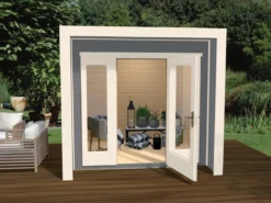 Weka Gartenhaus 263 Gr. 1, ca. B245/H227/T250 cm