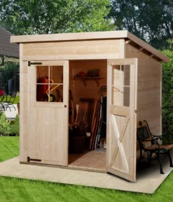 Weka Gartenhaus 325 Gr. 2, ca. B200/H225/T241 cm