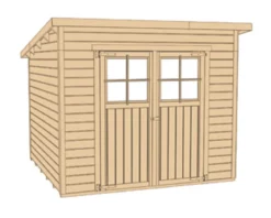 Weka Gartenhaus 325 Gr.1, ca. B200/H225/T198 cm