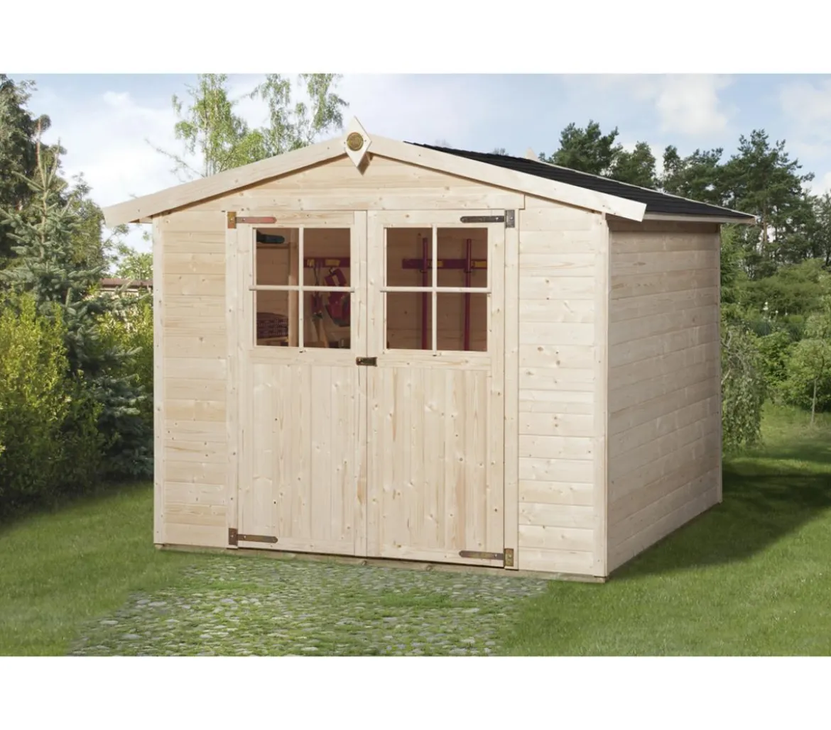 Weka Gartenhaus 316 Gr.3, ca. B290/H221/T217 cm