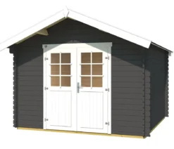 Weka Gartenhaus 209 Gr. 3, ca. B333/H261/T360 cm