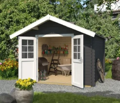 Weka Gartenhaus 209 Gr. 3, ca. B333/H261/T360 cm