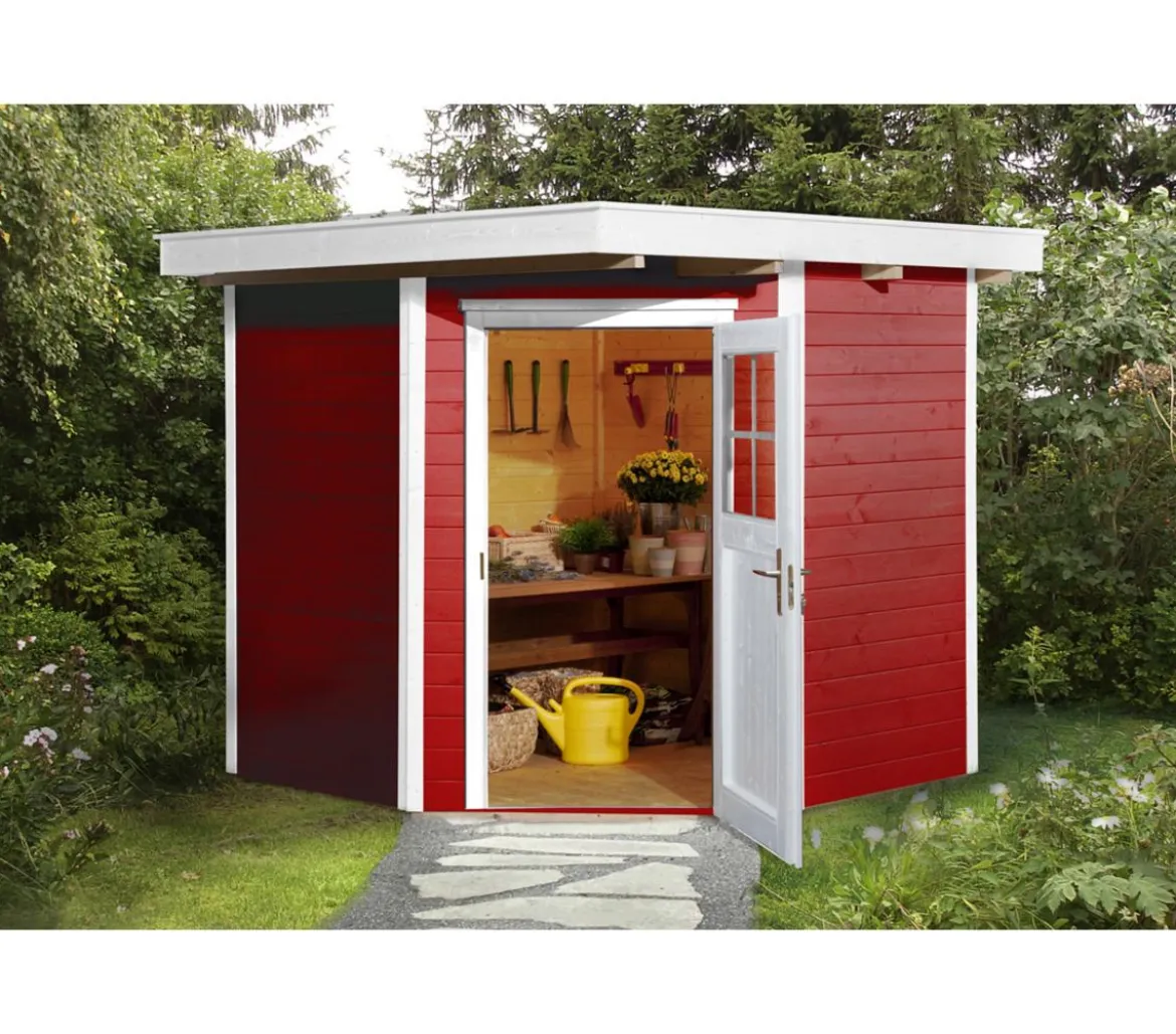 Weka Gartenhaus 229 Gr.1, ca. B244/H217/T244 cm