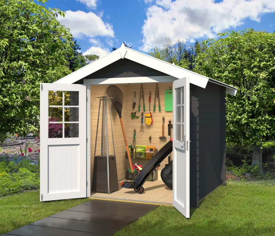 Weka Gartenhaus 209 Gr. 1, ca. B253/H244/T234 cm