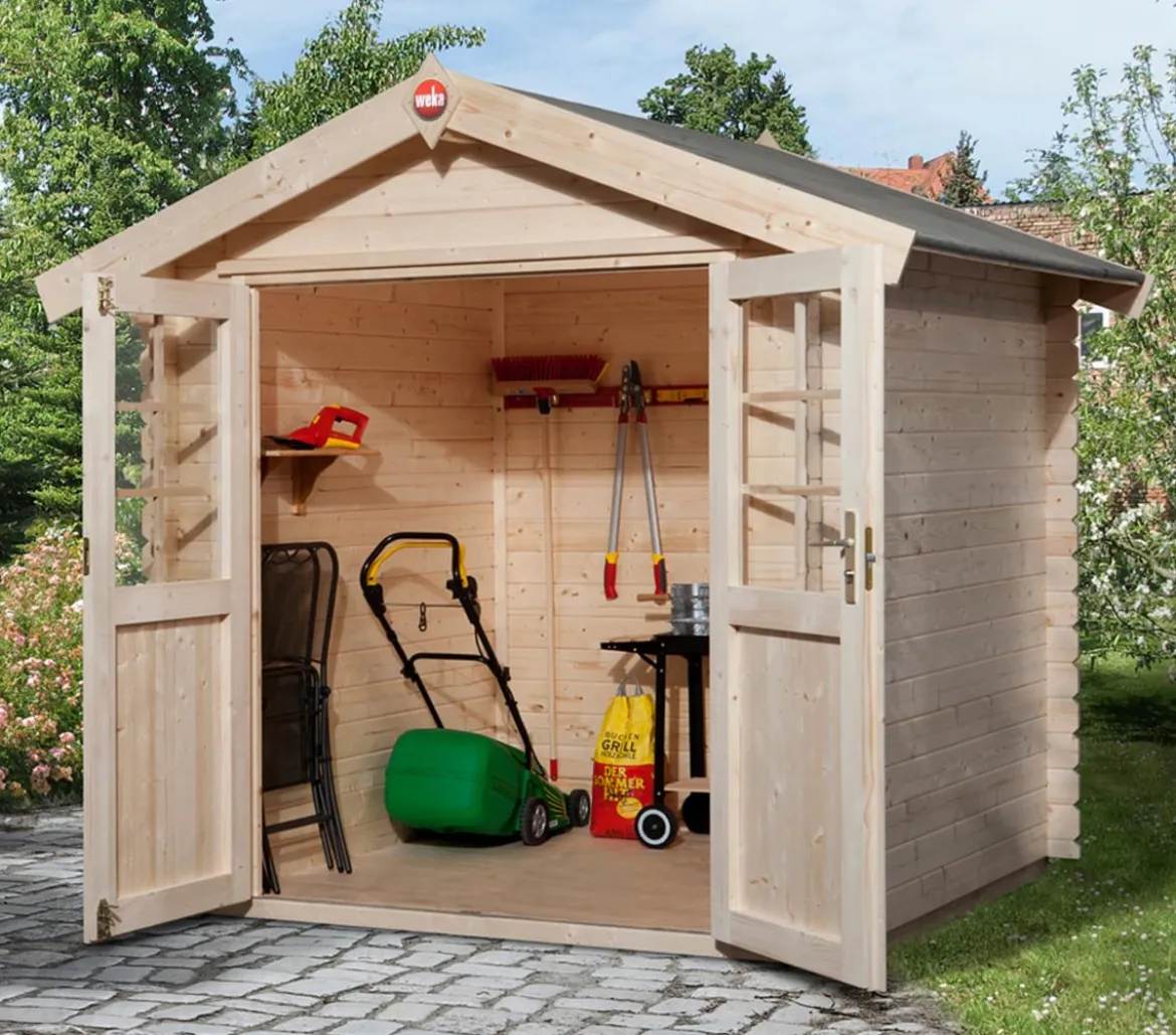 Weka Gartenhaus 209 Gr. 1, ca. B253/H244/T234 cm