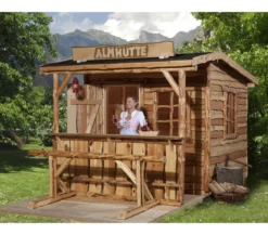 Weka Gartenhaus Nature 2, ca. B340/H240/T400 cm
