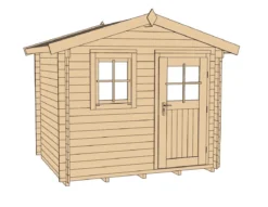 Weka Gartenhaus Premium 28