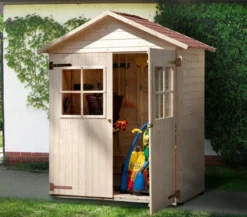 Weka Garten- und Terrassenschrank 357, ca. B185/H216/T105 cm