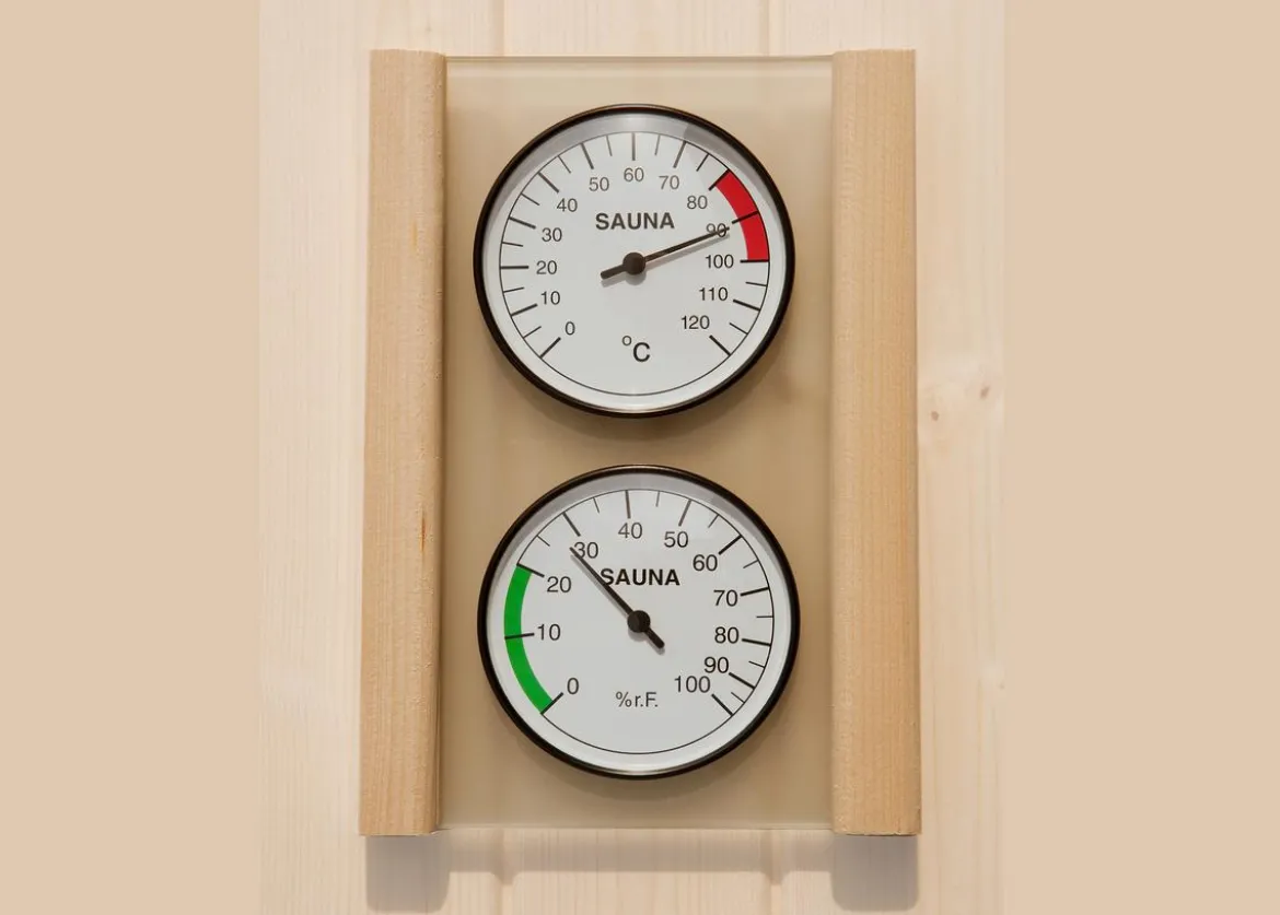 Weka Hygrometer und Thermometer