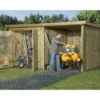 Weka Lagerhaus 607 Variante 2, ca. B408/H214/T318 cm