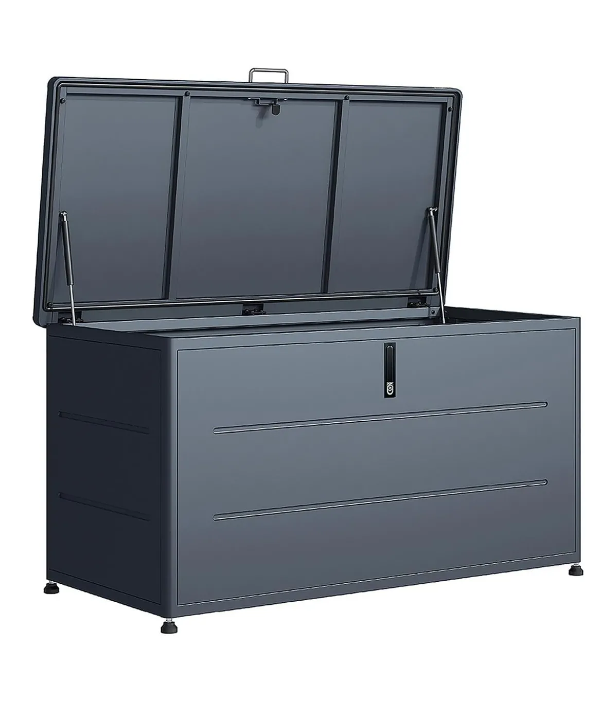 Weka Metall-Terrassenbox Gary, 460 Liter, ca. B135,6/H74,5/T66,2 cm