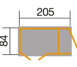 Weka Multibox 367, ca. B215/H152/T95 cm