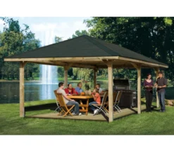 Weka Premium-Carport 651 Gr. 3, ca. B778/H316/T433 cm