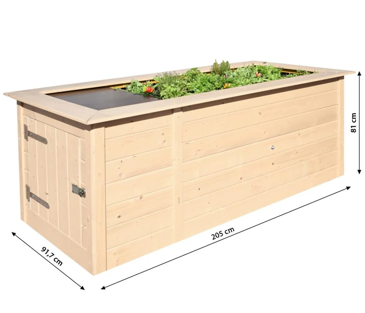 Weka Profi-Hochbeet 669 C, ca. B205/H81/T91,7 cm