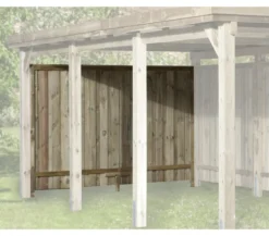 Weka Rückwand für Carports