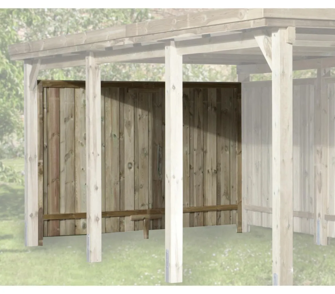 Weka Rückwand für Carports