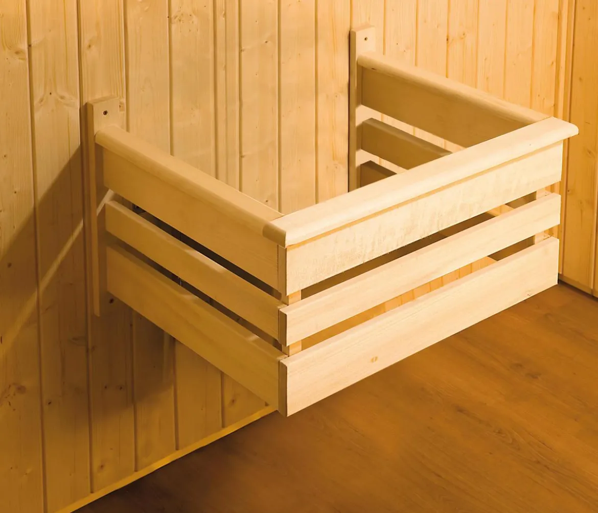 Weka Sauna Bergen mit Holztür