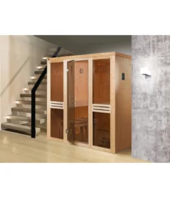 Weka Sauna Kaarina mit Glastür
