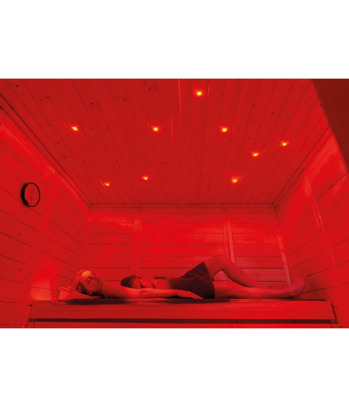 Weka Sauna Kemi Panorama inkl. Ofen, ca. B162/H200/T193 cm