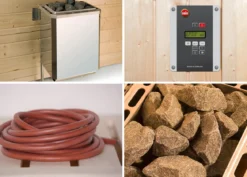 Weka Saunaofen-Set 3, 3-teilig