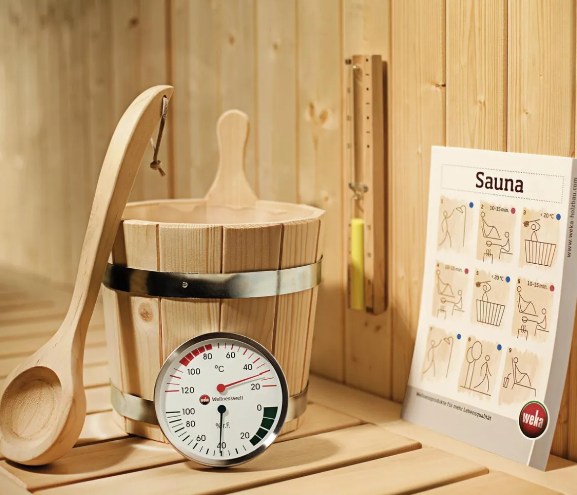 Weka Sauna Premium-Zubehör-Set, 5-teilig