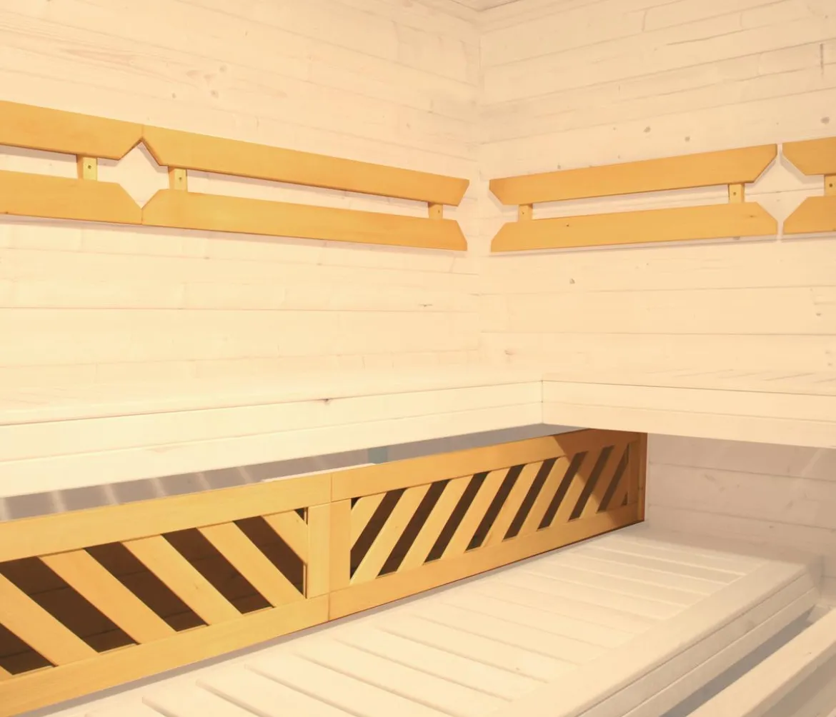 Weka Sauna Sara mit Glastür und Fenster, inkl. Ofen