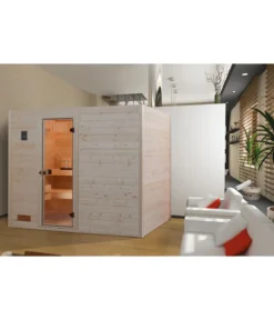 Weka Sauna Valida mit Glastür