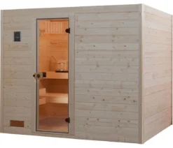 Weka Sauna Valida mit Glastür