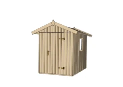 Weka Schwedenhaus Gr. 1, ca. B200/H220/T208 cm
