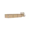 Weka Schwimmbad 594 A, inkl. Technikraum und Holztreppe