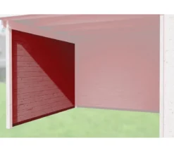 Weka Seitenwand für Anbauten, 300 cm