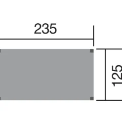 Weka Tabaluga Kinderstelzenhaus 815, ca. B125/H332/T235 cm