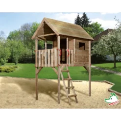 Weka Tabaluga Kinderstelzenhaus 815, ca. B125/H332/T235 cm