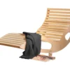 Weka Wellnessliege inkl. Saunatuch