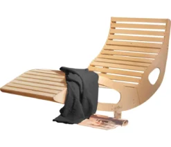 Weka Wellnessliege inkl. Saunatuch