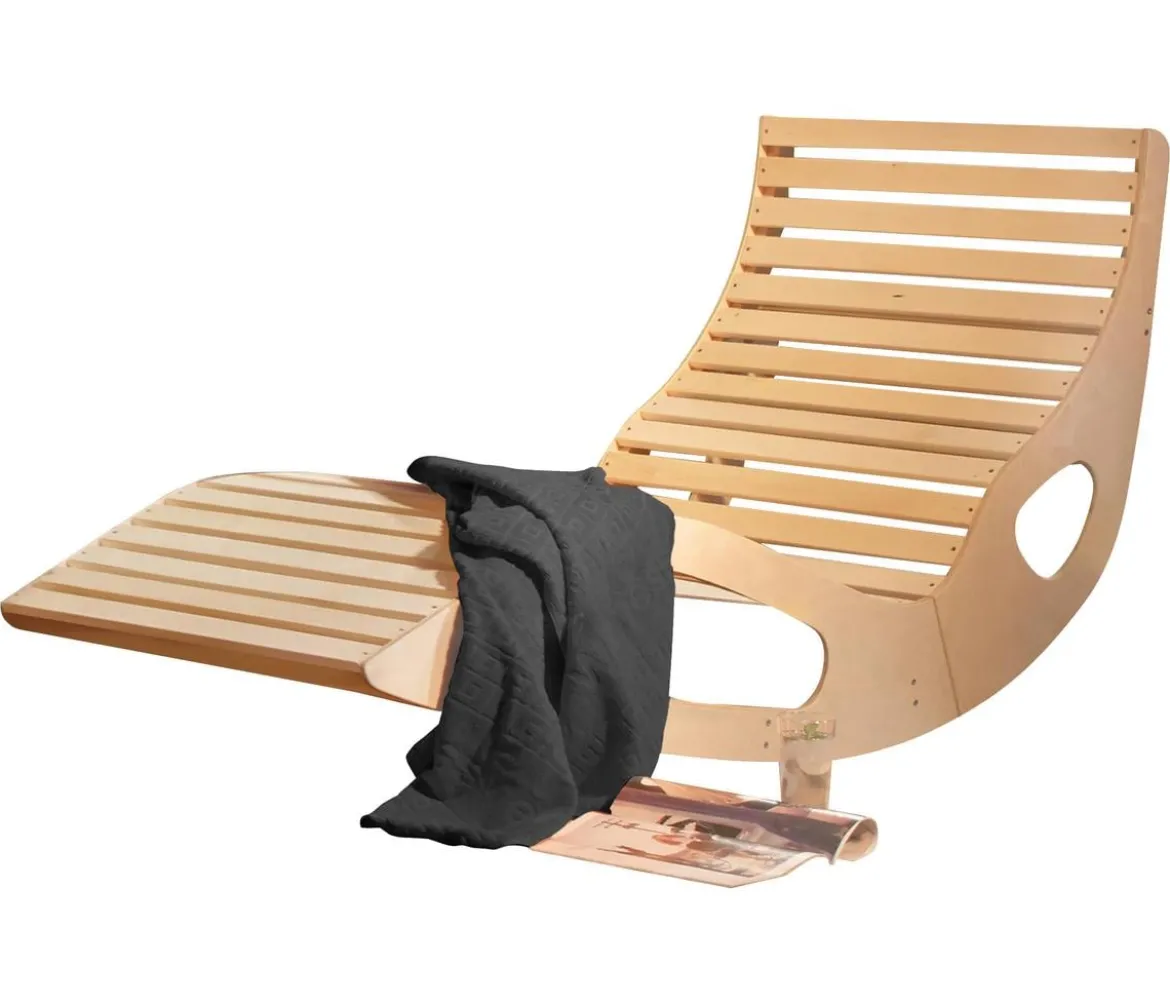 Weka Wellnessliege inkl. Saunatuch