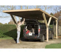 Weka Y-Carport, ca. B306/H250/T606 cm