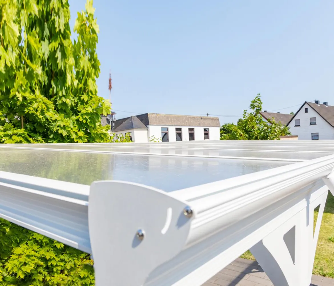 Westmann Aluminium-Carport Helsinki, ca. B305/H232/T503 cm